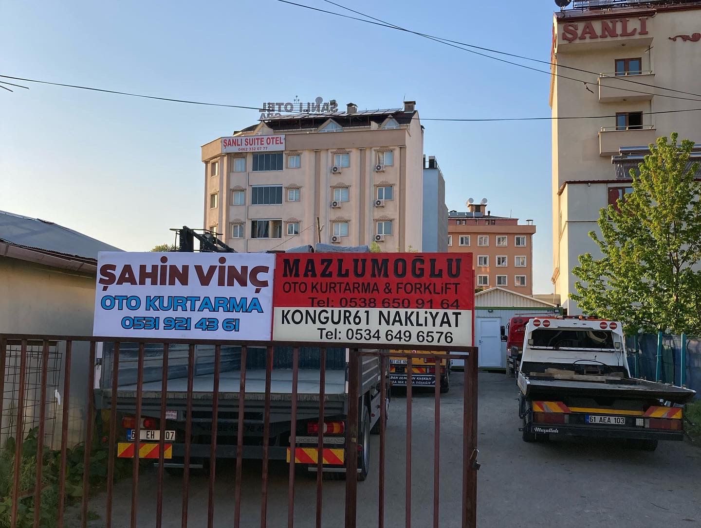 Trabzon Şahin Vinç Oto Kurtarma