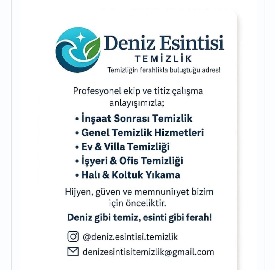 Deniz Esintisi Temizlik