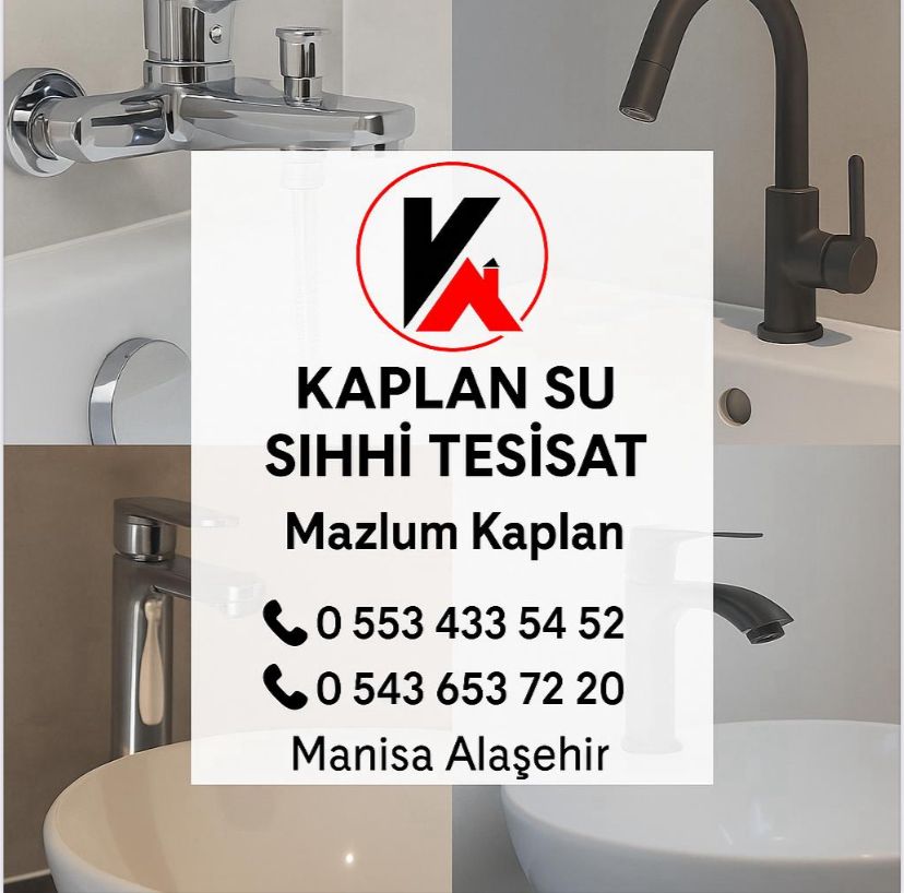 Kaplan Su Sıhhi Tesisat Alaşehir