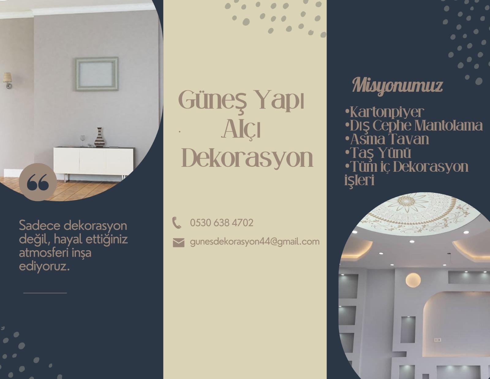 Güneş Alçı Dekorasyon