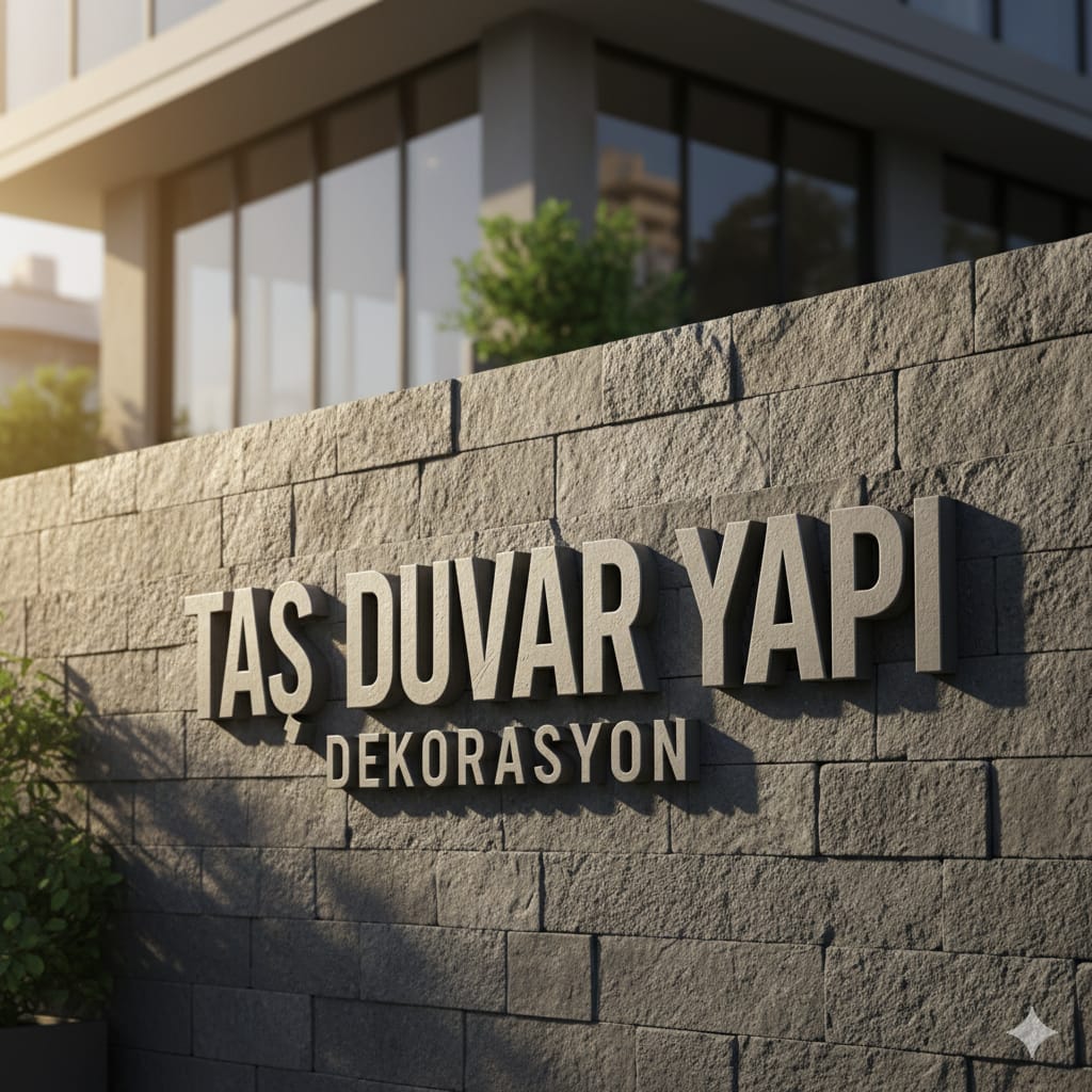 Taş Duvar Yapı Dekorasyon