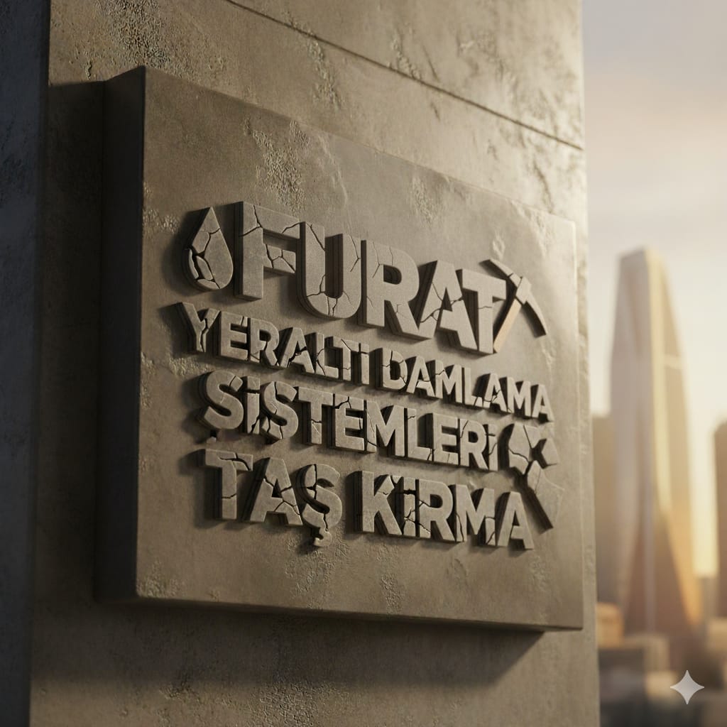 Furat Yeraltı Damlama Sistemleri Taş Kırma